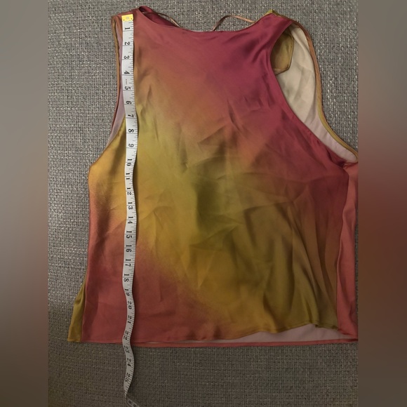 ZARA Satin Effect Print Top – Size M – Brand New with Tag - Picture 9 of 10